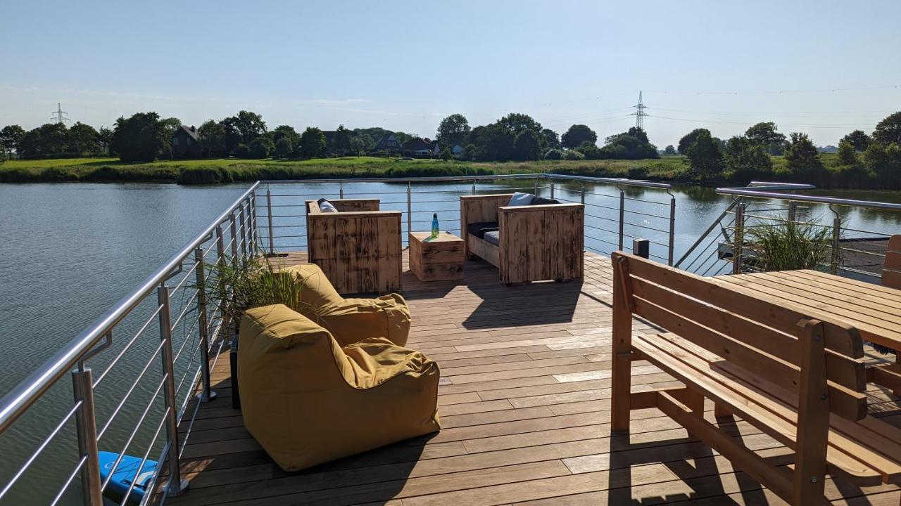 Hausboot Wangermeerblick  Schillig Buitenkant foto