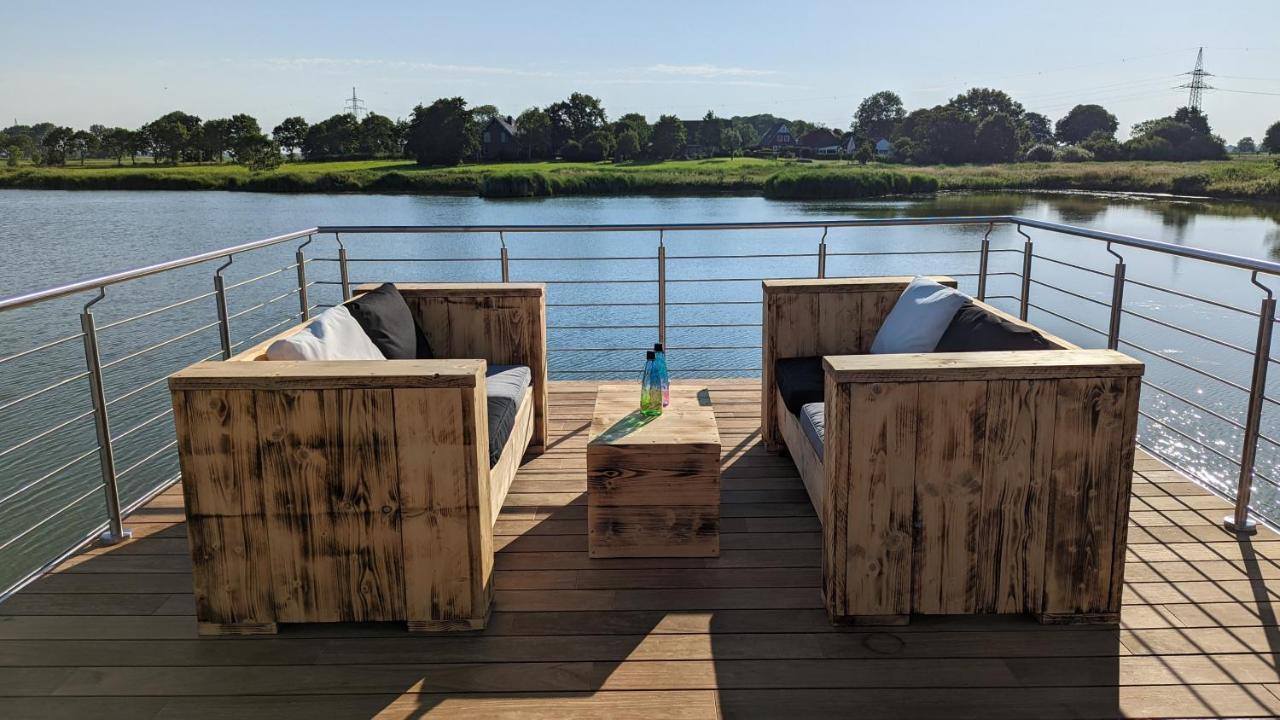 Hausboot Wangermeerblick  Schillig Buitenkant foto