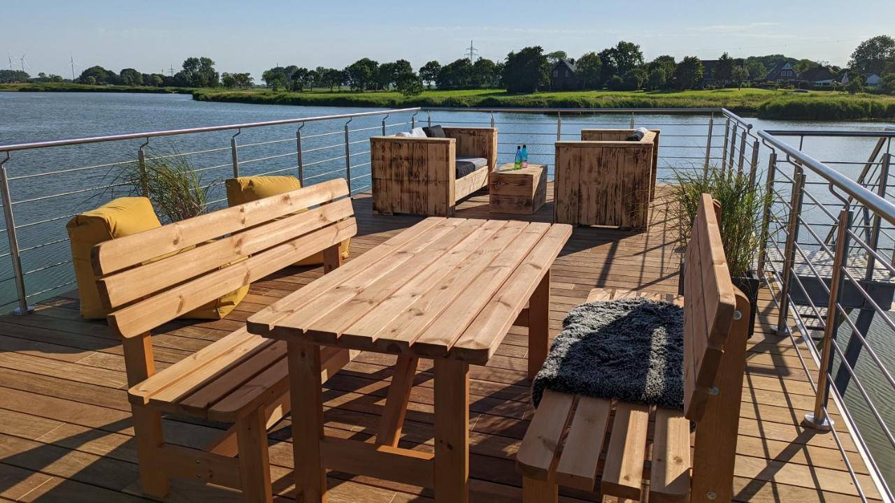 Hausboot Wangermeerblick  Schillig Buitenkant foto