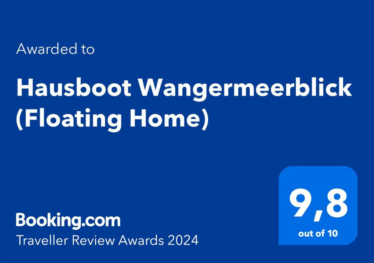 Hausboot Wangermeerblick  Schillig Buitenkant foto