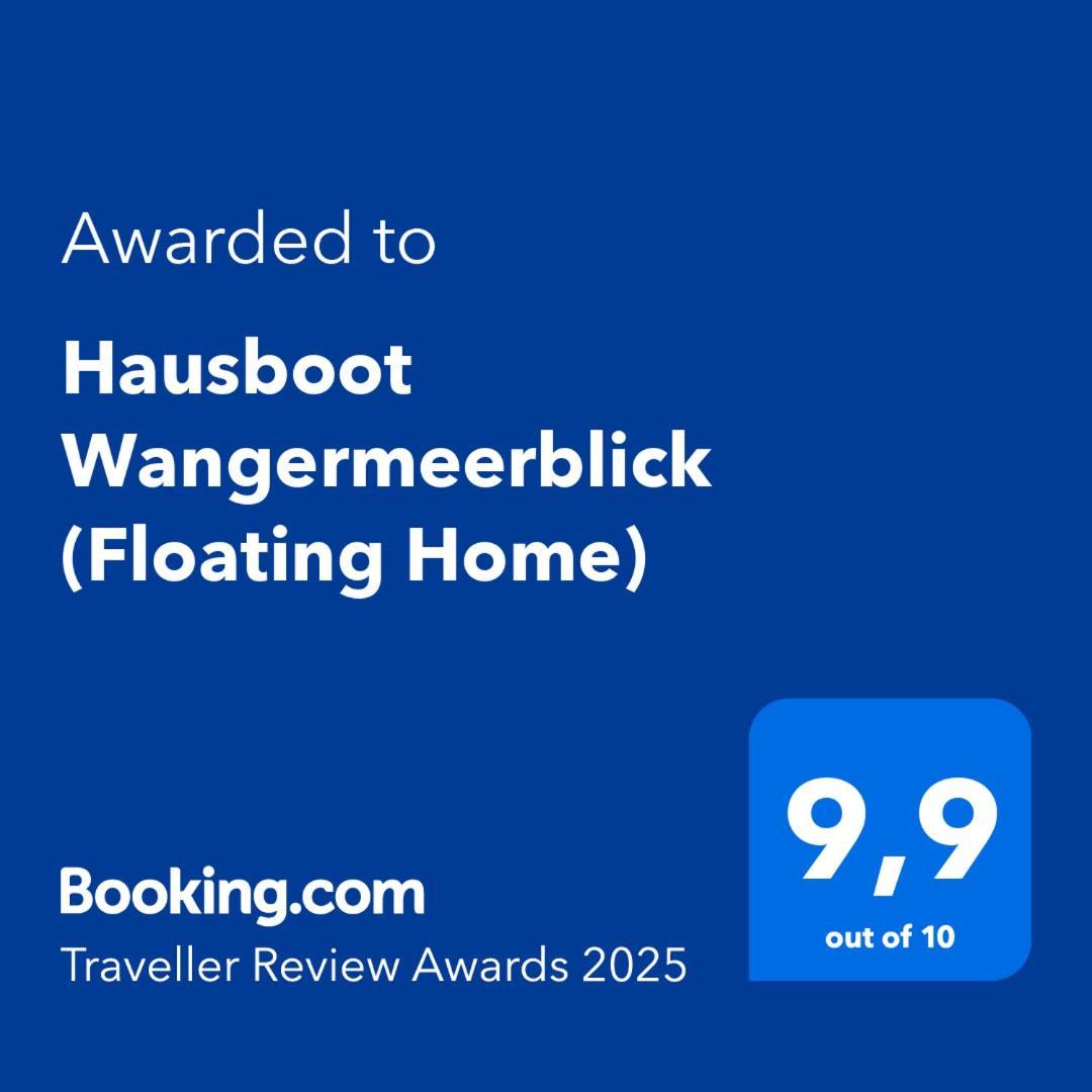 Hausboot Wangermeerblick  Schillig Buitenkant foto